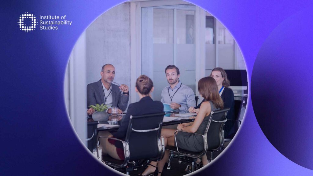 green communication - business meeting